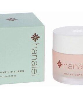 New in Box Hanalei Company’s Sugar Lip Scrub For Soft Kissable Lips!